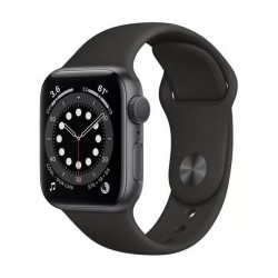 Apple Watch Series 6 44mm WiFi GPS Space Gray (Aluminum Case / Black Sport Band) Refurbished Grade A